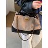 Retro Premium Chain Underarm Bag Women's Bag 2025 New Suede Tote Bag Large Capacity Shoulder Bag