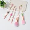 Cute makeup brush and eye brush set with fiber A great gift Popular Sailor Moon Portable makeup brush set featuring anime anime 8-piece bristles.