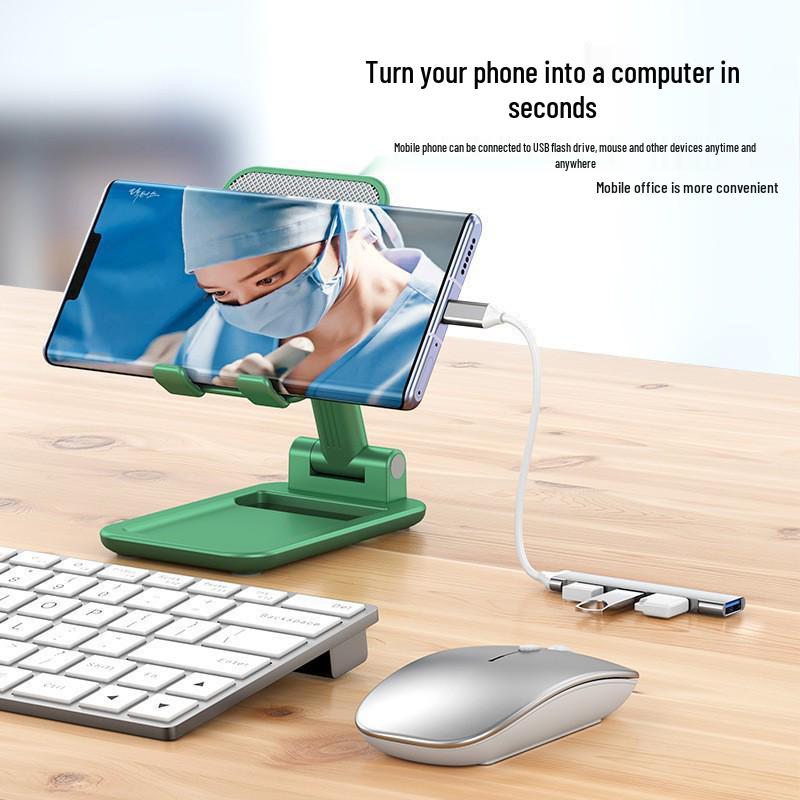 Многофункциональный USB-C хаб: HDMI/VGA адаптер с расширением USB 3.0