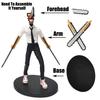 14/17cm Chainsaw Man Anime Figure Power/Denji Action Figure PVC Chainsaw Man Noodle Stopper Figurine Adult Collection Model Toys