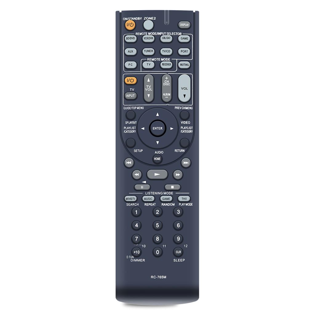 RC-765M For ONKYO AV Receiver Battery Powered Infrared Remote Control Replacement Handheld Controller