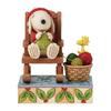 JIM SHORE Snoopy Rocking Chair 6017232 <Christmas>