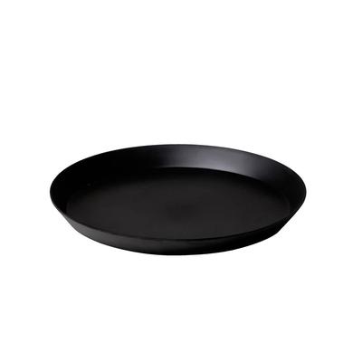 Тарелка большая ideaco черная тарелка 24 см usumono plate24 тарелка (усумоно 24)