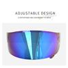 Motorcycle Anti-UV Anti-Scratch Wind Shield Helmets Lens Visor Replacement for