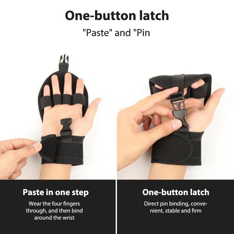 Пять пальцев Разделение Вспомогательная перчатка для упражнений Реабилитационное учебное оборудование Рука кулак перчатка для пальцев протектор для пожилых людей
