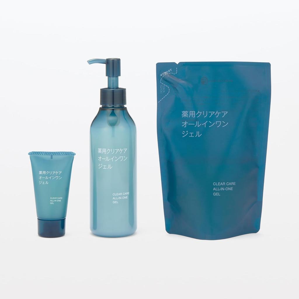 MUJI Лечебный прозрачный гель для ухода за кожей 200 г OAQ23A4S 83924508 Все в одном