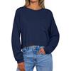 Women's Fashion Long-Sleeved Loose Top