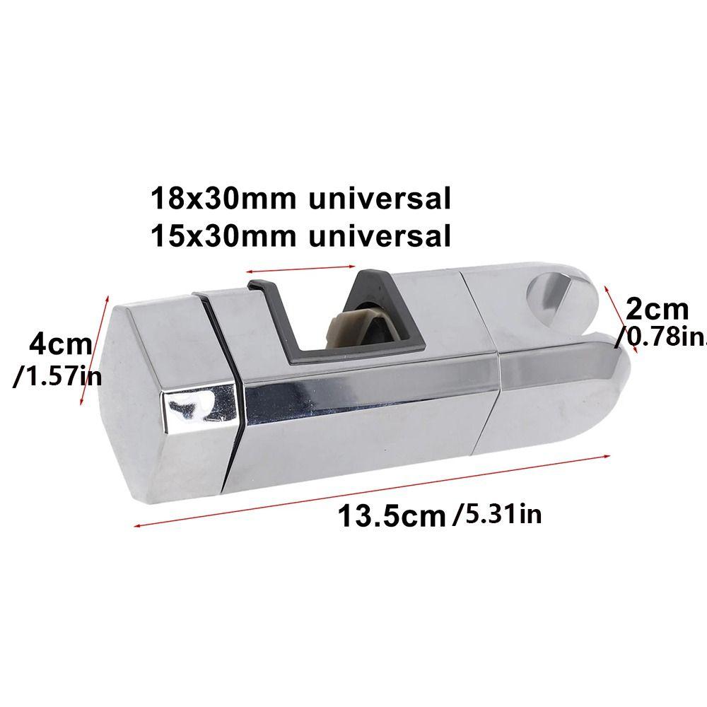 Adjustable Slider Bar Holder Universal 15mm-30mm Shower Rail Head Shower Bracket  Household
