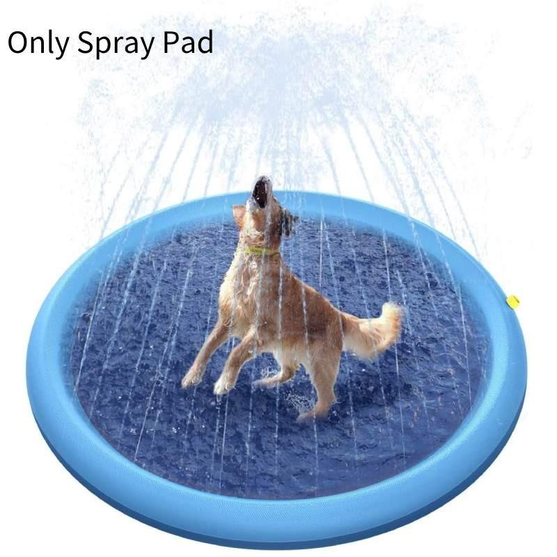 Colorful Pvc Pet Splash Pad Fun Summer Water Play Mat For Children And Dogs