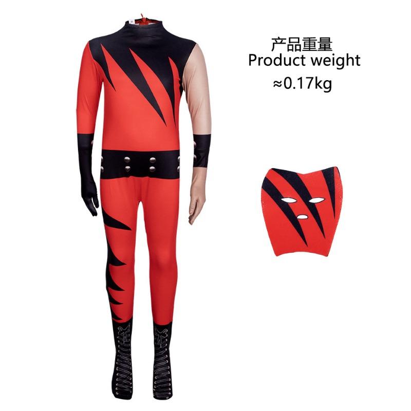 Костюм WWE wrestler cos tights Хэллоуин детский комбинезон костюм для косплея Kane