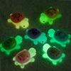 4Pcs Kawaii Luminous Constellation Little Turtle Ornaments Miniature Figurines Creative Diy Home Decoration Accessories Gifts