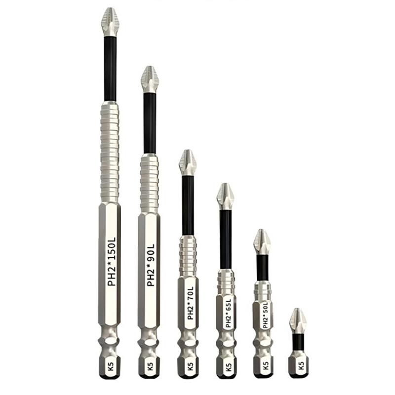 High Magnetic Screwdriver Drill Bit Set Strong Magnetic Durability Screwdriver Drill Bit Set Universal Anti-Slip Magnetic
