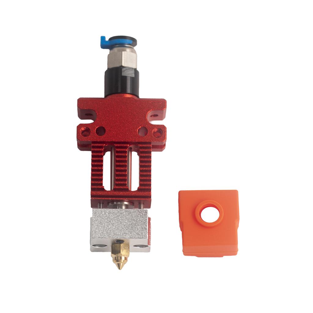 CR-6 SE Комплект горячего конца цельнометаллического сопла с термоблоком, соплом 0,4 мм и силиконовым носком