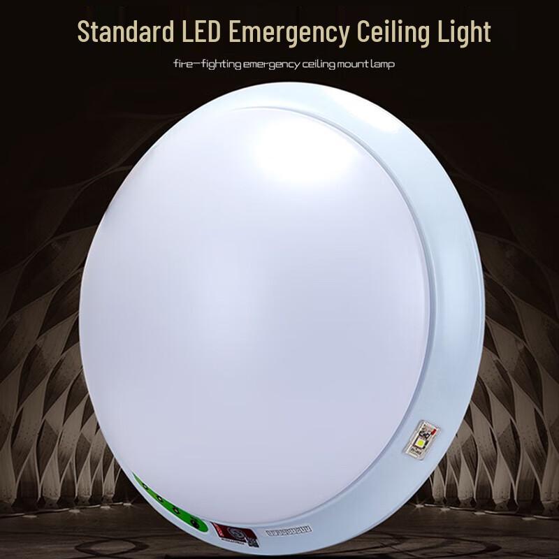 FSL LED Emergency Ceiling Light with Microwave Sensor