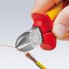 KNIPEX 7006-160 Insulated Diagonal Cutters, 1000V (SB)