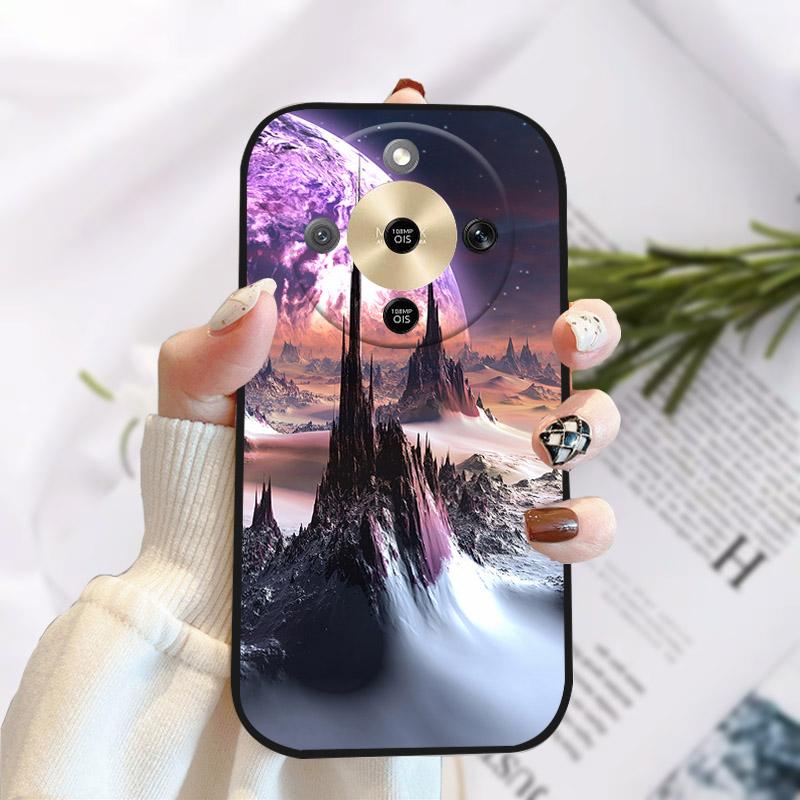 Чехол для Honor X9D Мягкий ТПУ Силиконовый Чехол для Телефона Для Honor Magic8 Lite X70 HonorX70 HonorX9d Задняя Крышка Coque Противоударный Fundas
