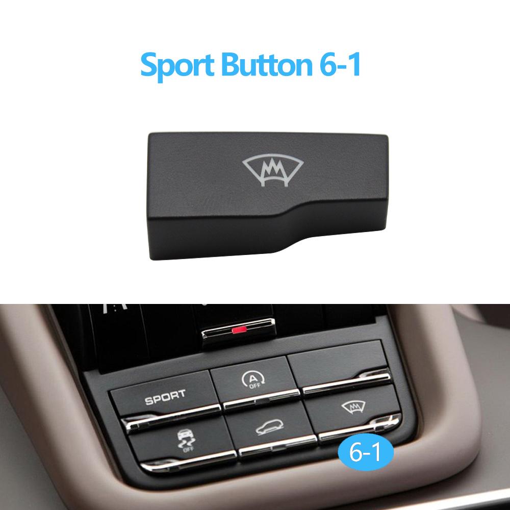 Автомобильная центральная консоль, режим привода, контроль тяги, многофункциональная спортивная кнопка для Porsche Cayenne 7P5 2010-2018