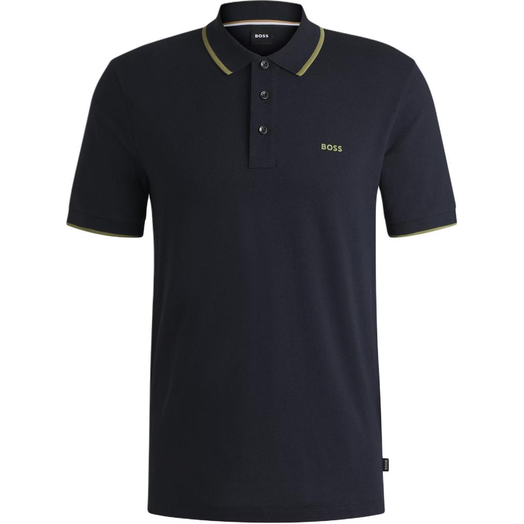 Поло Boss HUGO BOSS с детализированным логотипом 50494697-410