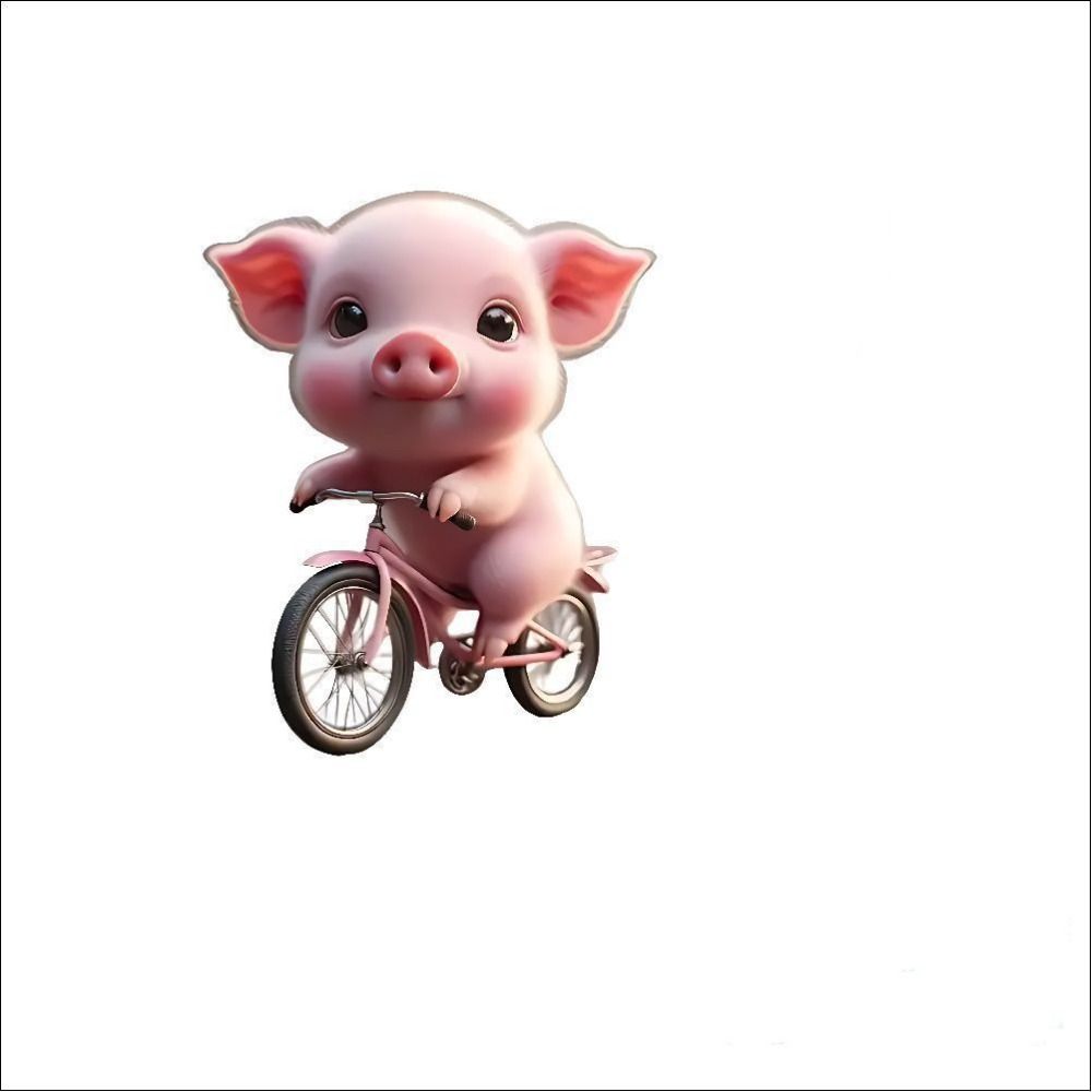 Брелок в форме поросенка, акриловое украшение для рюкзака, подвеска для интерьера автомобиля, украшение для дома