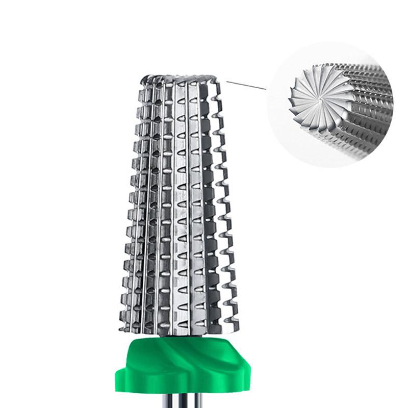 Высококачественное сверло из вольфрамовой стали с покрытием из сплава Five one, электрическая шлифовальная головка, аксессуары и инструменты для удаления кутикулы с ногтей