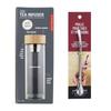 Tea Infuser Bottle + Stainless Steel Straw with Filter