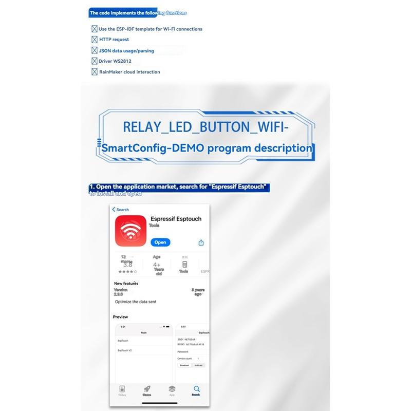 Y42A-8-канальный релейный модуль 30А DC7-28/5В WIFI Bluetooth релейный модуль Плата разработки ESP32-WROOM