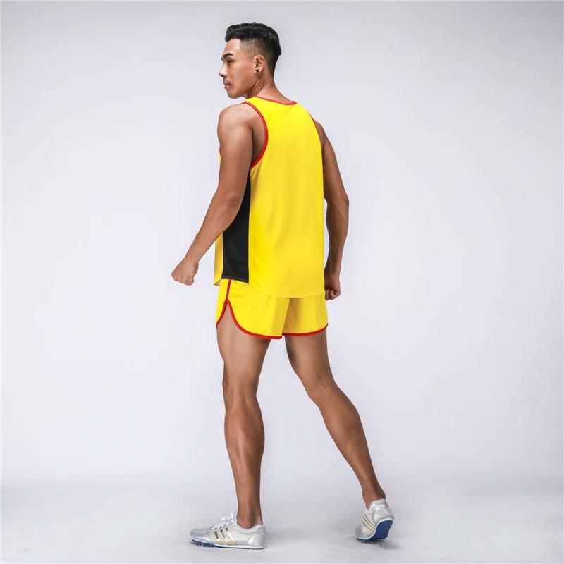 Мужской и женский летний трикотажный спортивный костюм - Парная школьная командная тренировочная форма