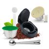 Многоразовый адаптер iCafilas для капсул Dolce Gusto, фильтр-капсула для молочной пены, нержавеющая сталь, для кофемашины Geino S