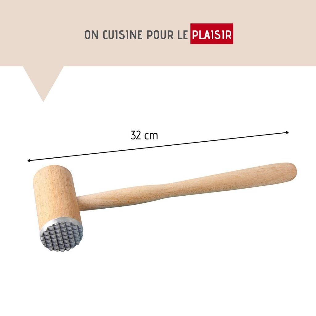 FSC Fackelmann Eco Friendly Wooden Meat Tenderizer Ref. 31127