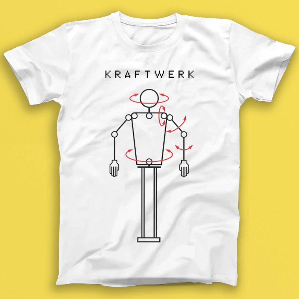Kraftwerk Robot Electronic Synth Pop Music Gift Tee T Shirt 1940