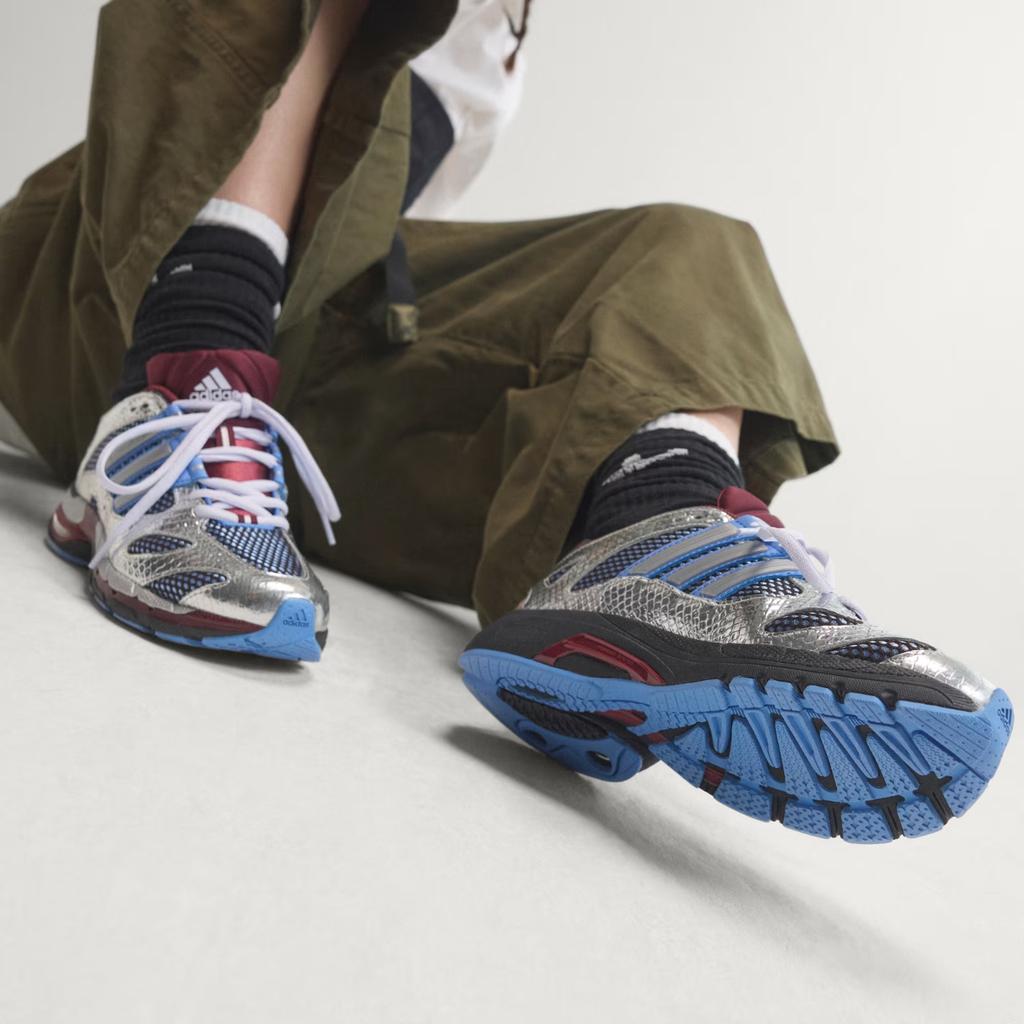KJ4896 adidas Adistar MLD Aurora Coffee/Серебристый Металлик/Синий Фьюжн (Женский)