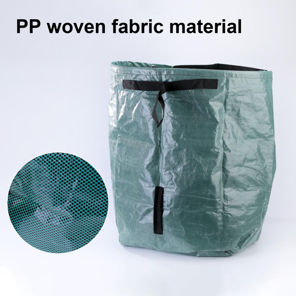 Садовый мусорный мешок Yousheng, многоразовый мешок для сбора листьев и сорняков с усиленными ручками, мусорные мешки для газона и опавших листьев для погрузки листьев и мусора