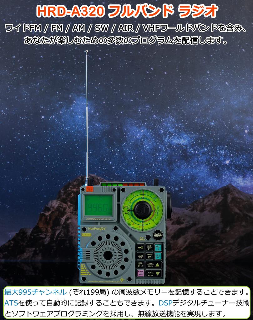 Радио HanRongDa FM-совместимый Bluetooth-динамик Совместимость с картой MicroSD Перезаряжаемый фонарик Приложение для будильника SOS Дистанционное управление Цифровые часы Технические характеристики