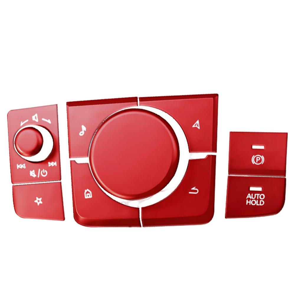 Наклейки на крышку кнопки переключения для 3 CX-30, автоматический удерживающий переключатель, кнопка P, мультимедийные переключатели, наклейки на кнопку, алюминий