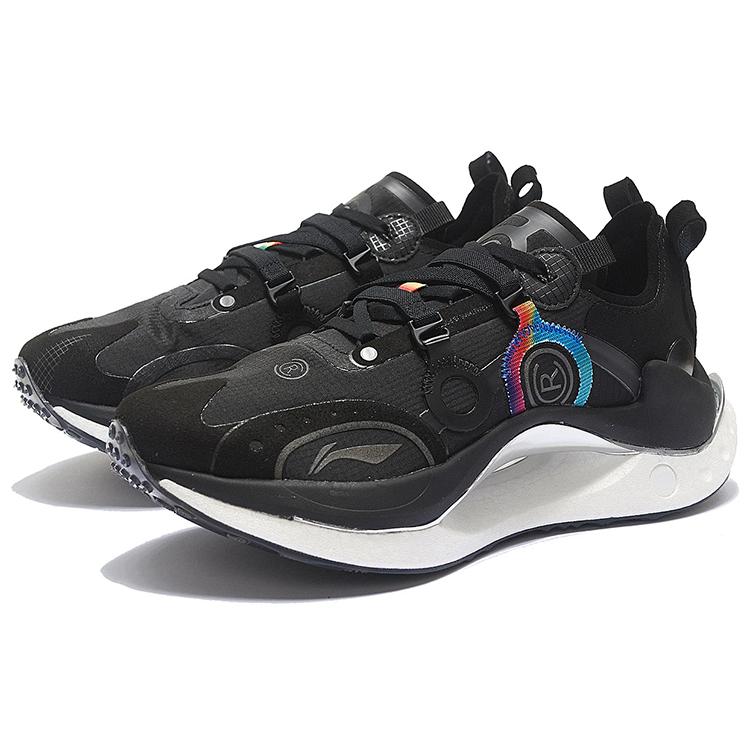 Li Ning Shadow CRC Низкие Спортивные Повседневные Кроссовки Мужские Черные AZGS083-4