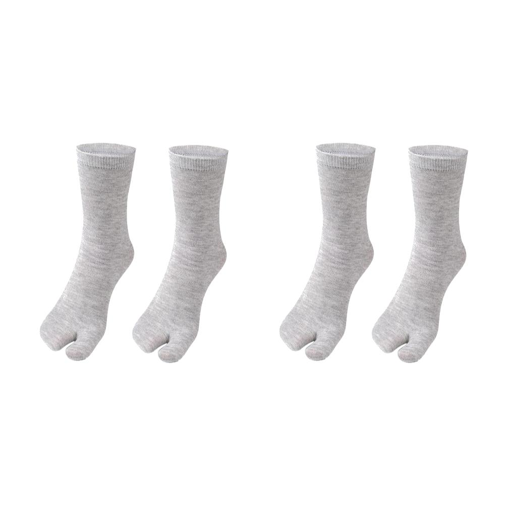 1-5 шт. женские/мужские унисекс сандалии шлепанцы с разрезом два носка японские кимоно носки с двумя пальцами дезодорирующие дышащие длинные носки