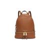 Rhea Zip Classic однотонный кожаный рюкзак для commuters и бизнеса Женский рюкзак Коричневый 30S5GEZB1L-230