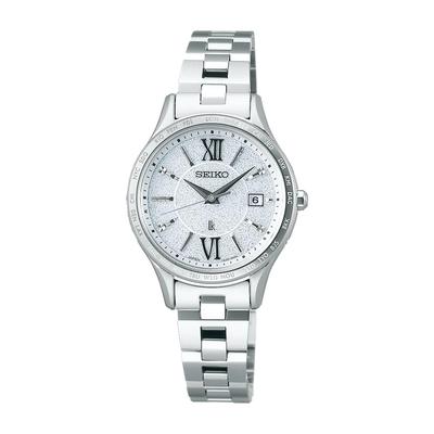 Seiko SSVV081 Солнечные Радиоволновые СеребристыеЖенские