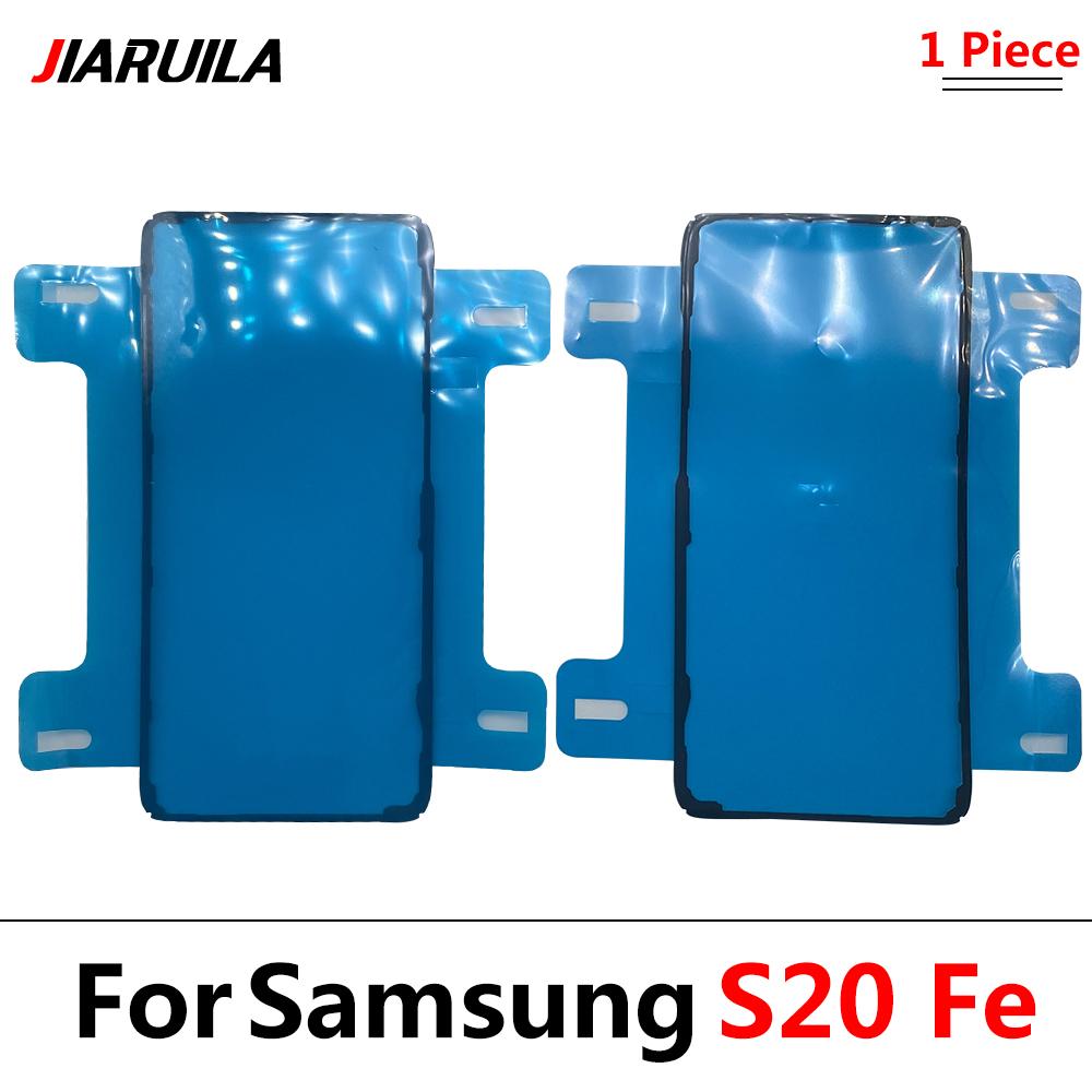 Водонепроницаемая наклейка для Samsung S23 S21 S20 Ultra S21 Fe S21 Plus Клейкая наклейка Задняя крышка Корпус Батарея Клейкая лента Наклейка