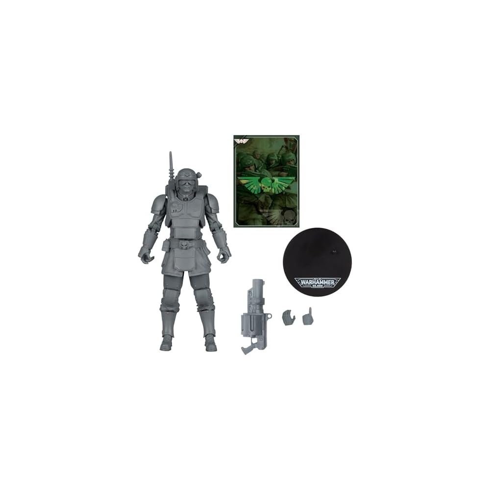 McFarlane Toys Warhammer 40,000 Кадианский Штурмовик Artist Proof 7-дюймовая Фигурка