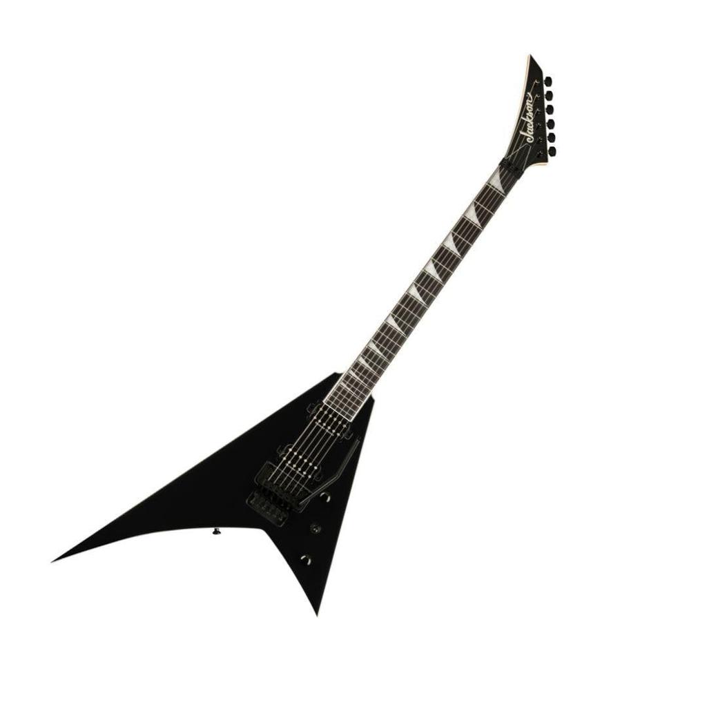 Серия Plus Rhoads RR24 Эбоновая накладка грифа Глубокий черный Jackson Jackson/Pro