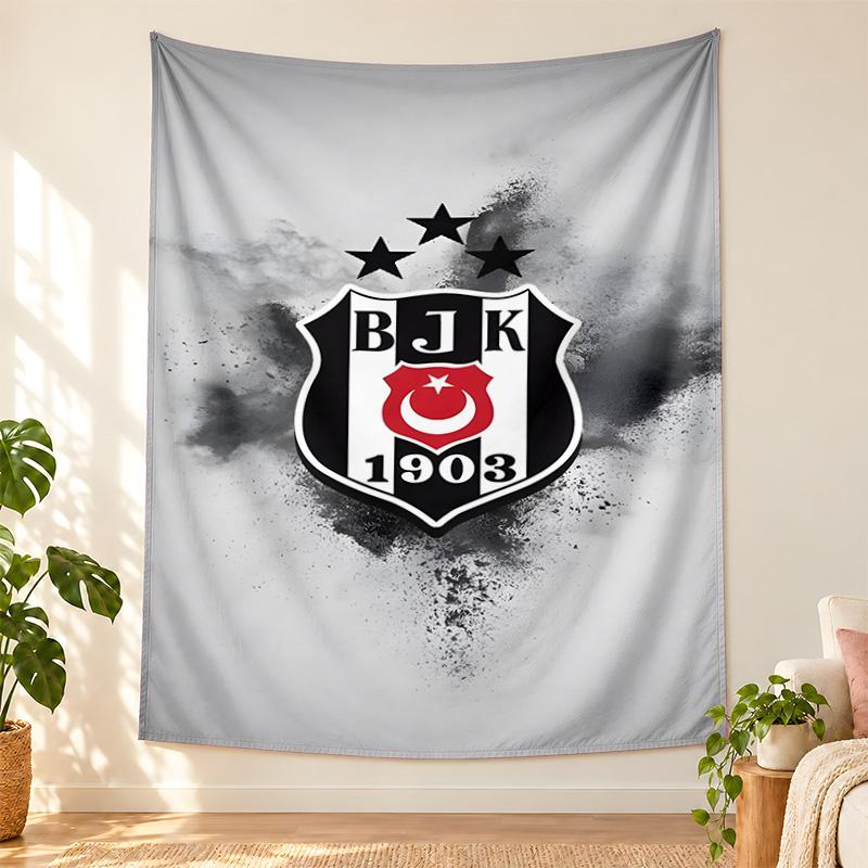 Гобелен Besiktas JK высокого качества для украшения стен гостиной, спальни, общежития, идеально подходит в качестве настенного декора для спальни или в качестве праздничного подарка