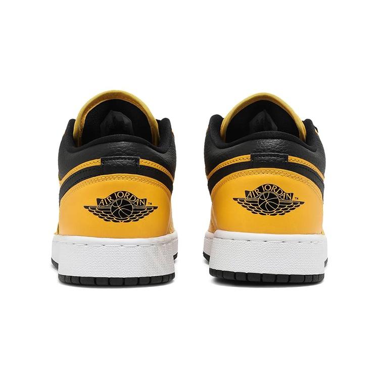 (GS) Air Jordan 1 Low 'University Gold Black' Kids' 553560-700