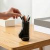 3D-печатница-подставка для ручек в виде боксерской перчатки, матовый настольный органайзер с устойчивым основанием, полый слот большого объема для ручек и канцелярских принадлежностей, креативный спортивный декор, подарок
