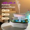 Rain Cloud Aroma Diffuser Small Air Humidifiers Water Drip Micro Landscape Essential Oils Ultrasonic Diffuser With 7 Night Light