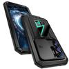 Armored case for Samsung Galaxy S26 Ultra, R-JUST, with camera shutter and stand, black