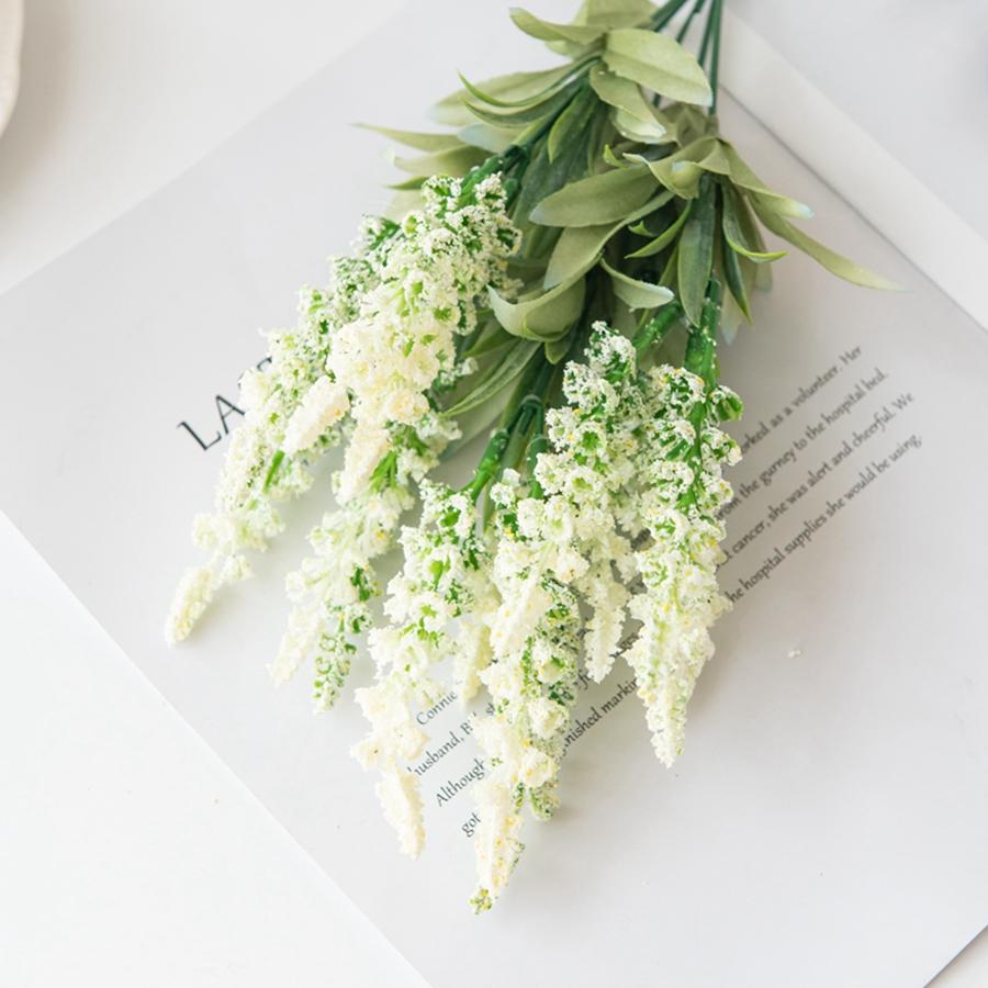 Искусственный лавандовый пенопластовый цветок, ваза для семейной комнаты, рождественский свадебный букет, украшение арки из садовых роз, аксессуары для скрапбукинга