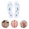 Men Women Magnetic Therapy Insole Transparent Silicone Anti-fatigue Health Care Massage Insoles