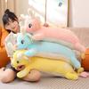 100cm Cartoon Giant Milk Dragon Plush Snow Dragon Plush Dinosaur Pterosaur Plushie Toy Soft Stuffed Animal Doll Kid Gift