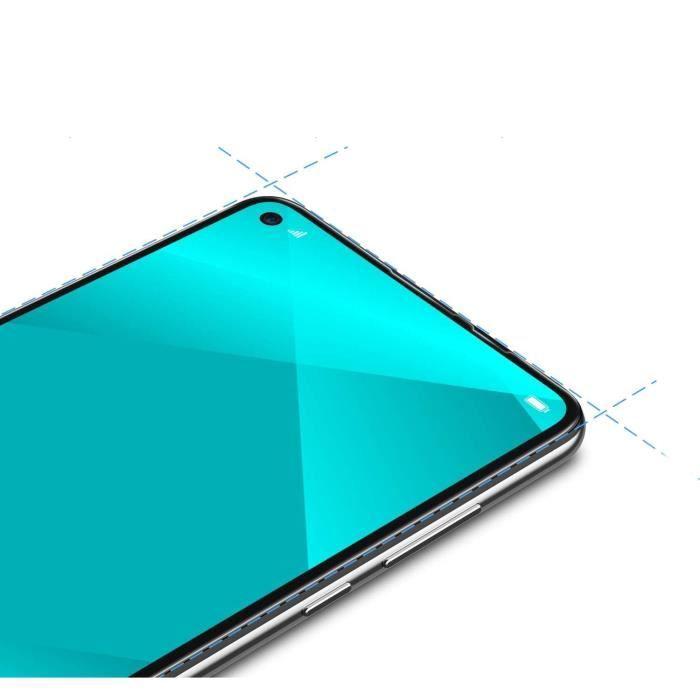 Verre Trempe pour Huawei P40 LITE E [Pack 2] Film Transparent Intégral Bord Noir Vitre Protection Ecran Phonillico®